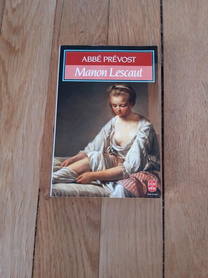 Manon L'Escaut de l'abbé Prevost