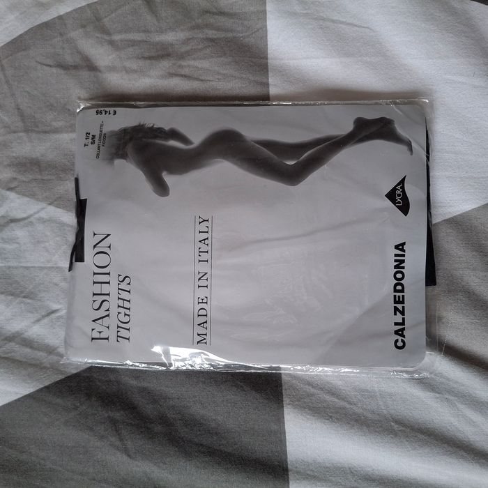 Collant noir sexy en lycra - Taille S-M - Neuf - Calzedonia