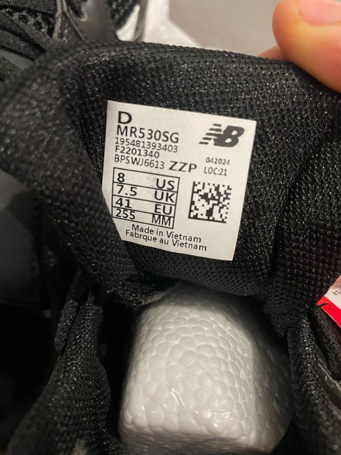 New balance 530 black/white - photo numéro 3