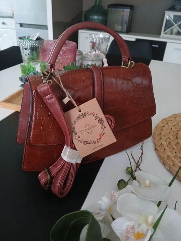 Sac à main avec bandoulière Neuf🌿🌈 - photo numéro 4