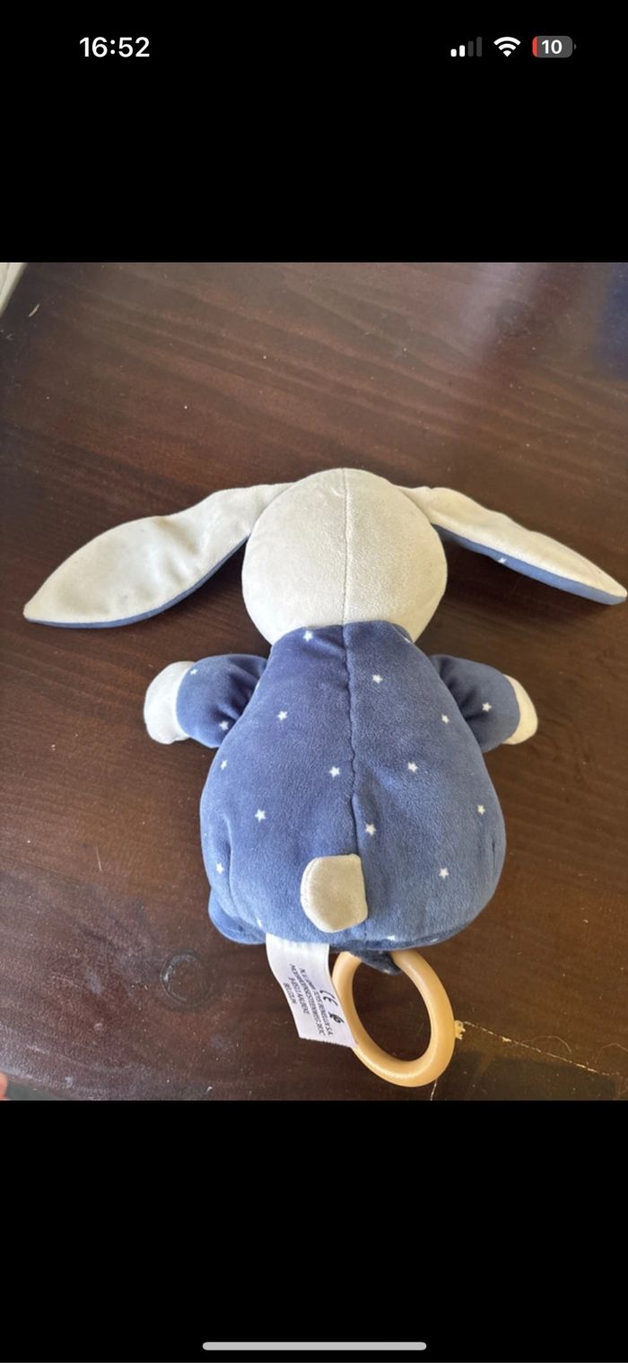 Peluche lapin musical - photo numéro 2