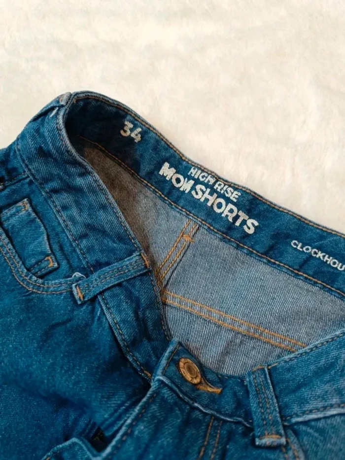 🩳 Short en jean taille haute - Clockhouse - Taille 34 - photo numéro 3