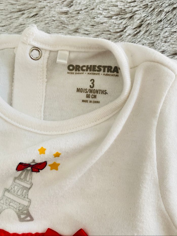 Grenouillère pyjama chat à Paris Orchestra - photo numéro 4