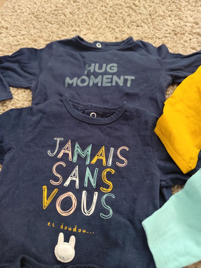 Lot de pyjamas été 6mois - photo numéro 9