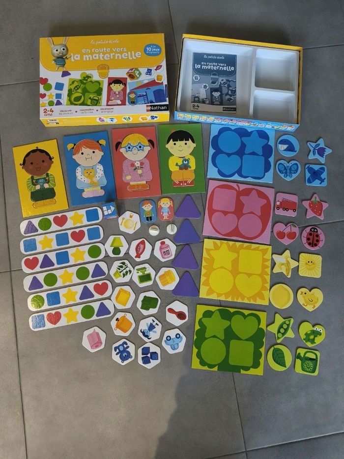 En route vers la maternelle de Nathan