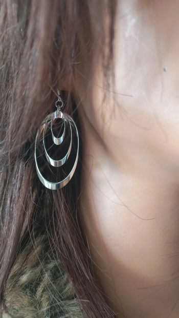 Boucles pendantes argent 925