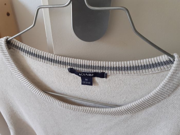 Pull beige kiabi homme M