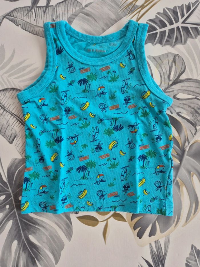 Lot tee-shirt sans manche - photo numéro 3