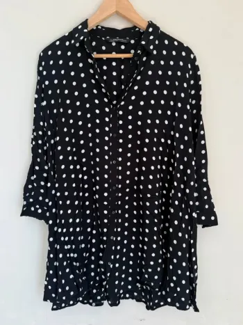 Chemise à pois Zara