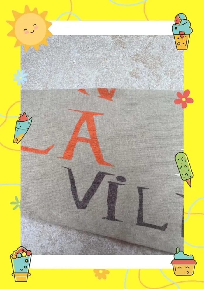 T-shirt manches longues marron vert Du Pareil au Même 23 mois - photo numéro 3