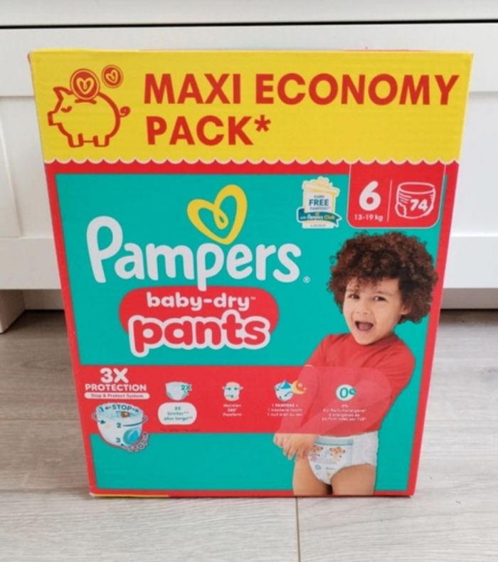 Couche pampers Baby Dry