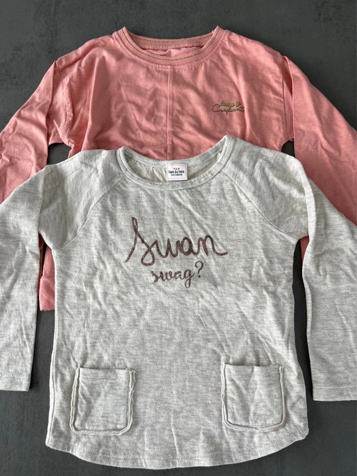 Tee-shirt à manches longues fille 5 ans