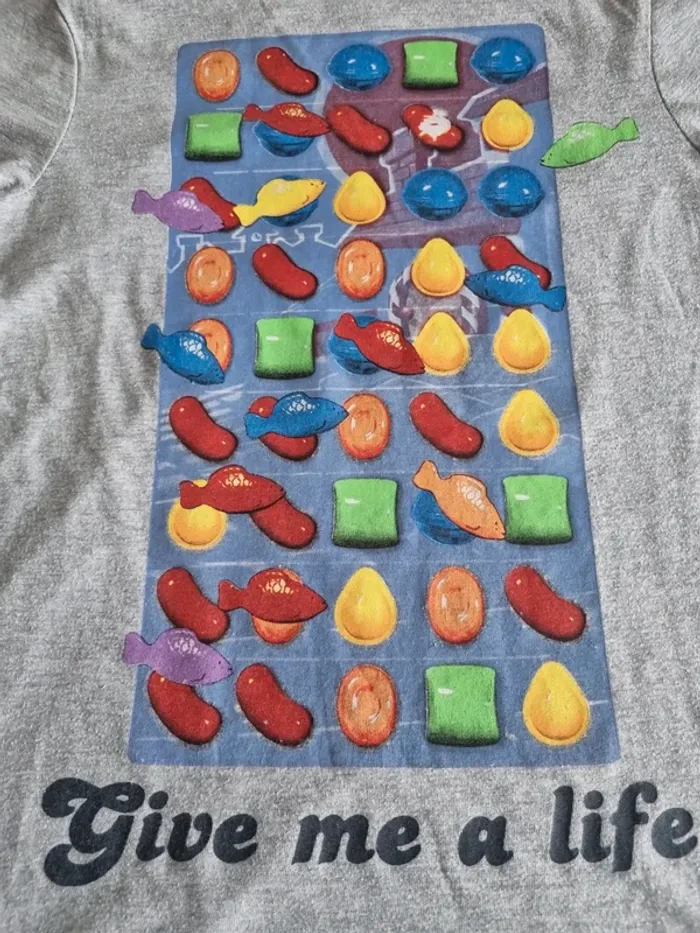 T-shirt Candy Crush - photo numéro 4
