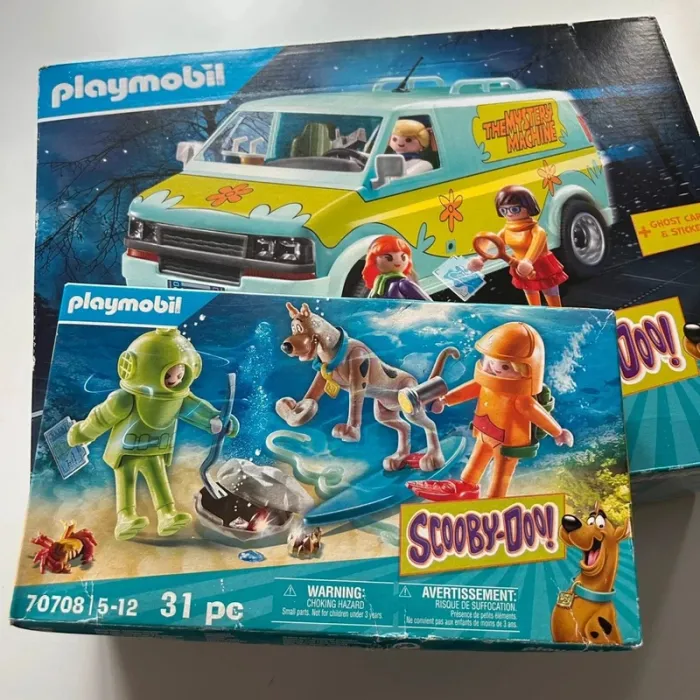 Lot 2 boites playmobil scooby-doo - photo numéro 15