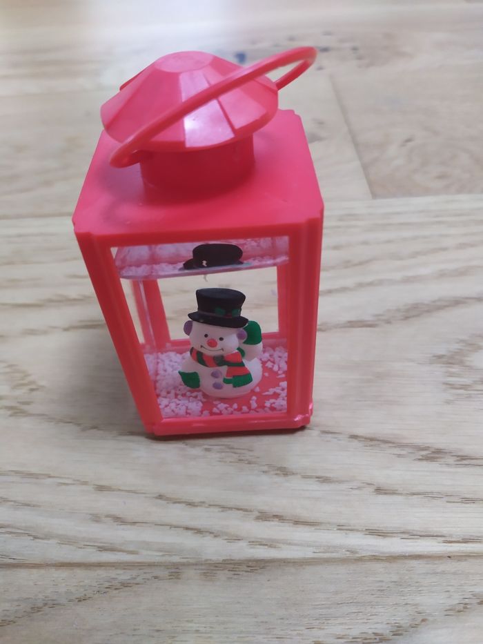 Lot de 5 petites lanternes de Noël - photo numéro 4