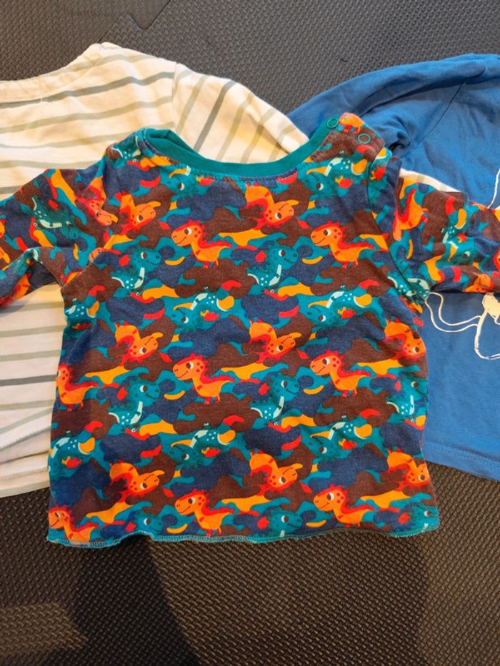 Lot de 3 tee-shirt manches longues 12 mois - photo numéro 8