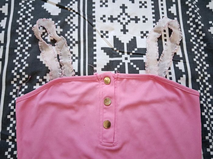 Débardeur rose femme taille S - photo numéro 2