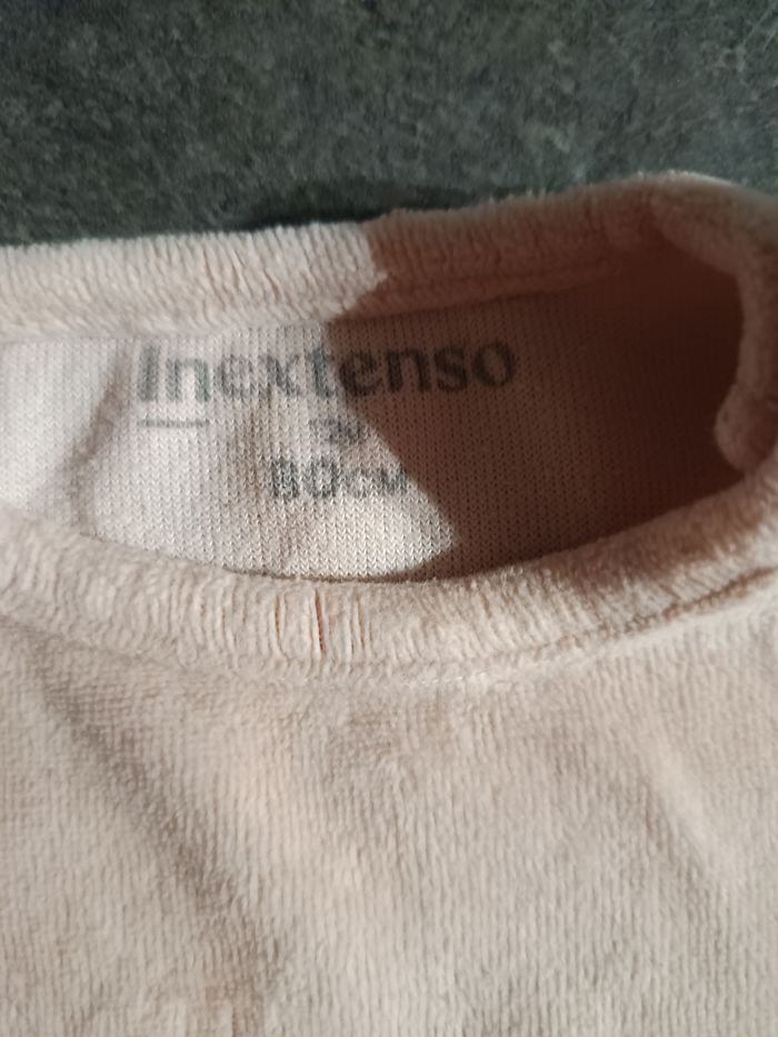 Pyjama 2 pièces "mini flower" 12 mois - photo numéro 4