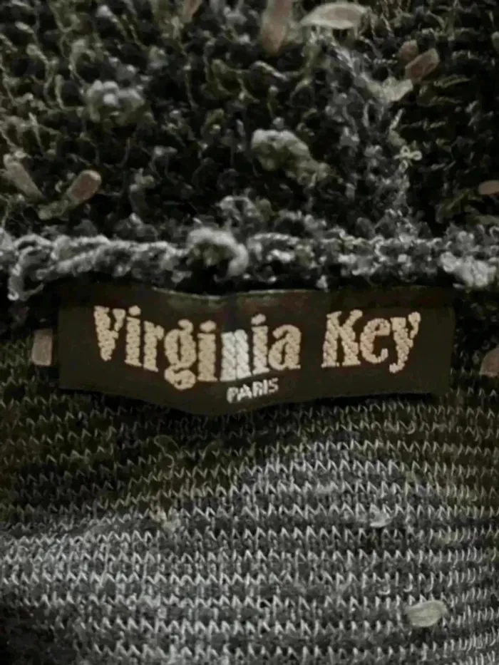 Pull léger gris foncé Virginia Key T36 S - photo numéro 3