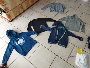 4 gilets pull 5 ans garçon