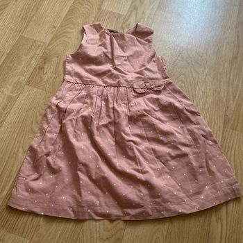Robe fille avec noeux