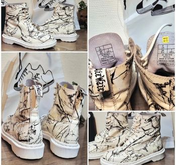 Dr. Martens bottines appelé pascal patent marble _ taille 38