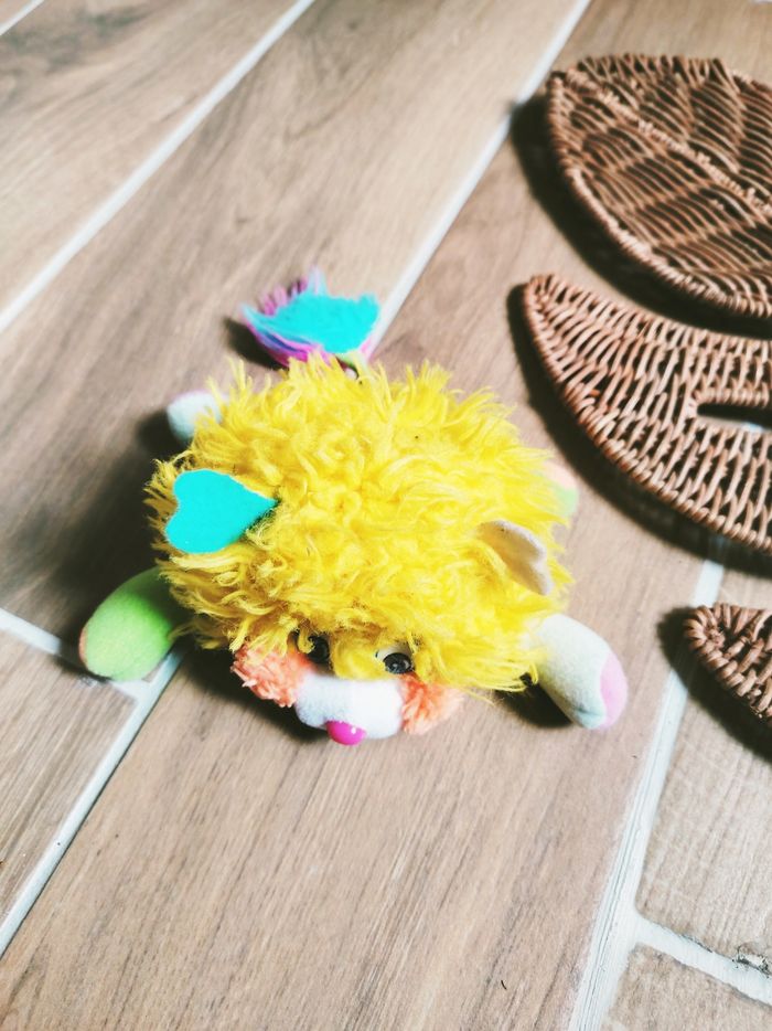 🐹 Peluche doudou petit Popples transformable vintage - photo numéro 2
