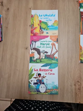 Lot 3 livres