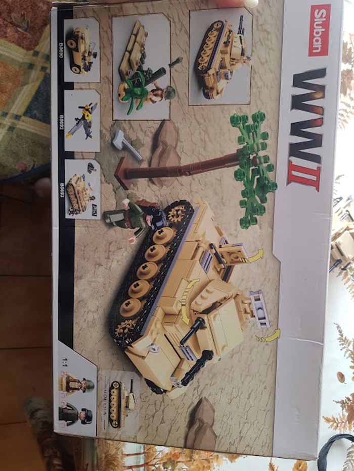 Char de guerre militaire army Sluban type Lego - photo numéro 10
