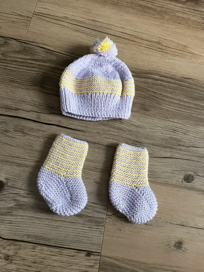 Ensemble gilet Bonnet