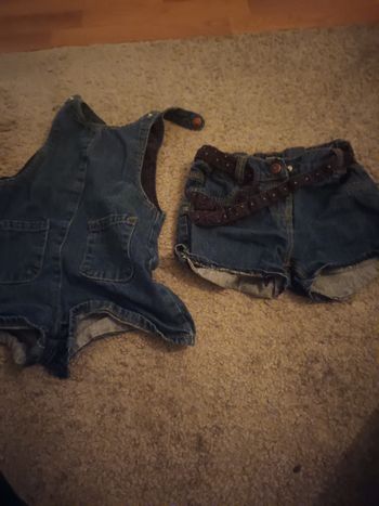 Lot salopette et short