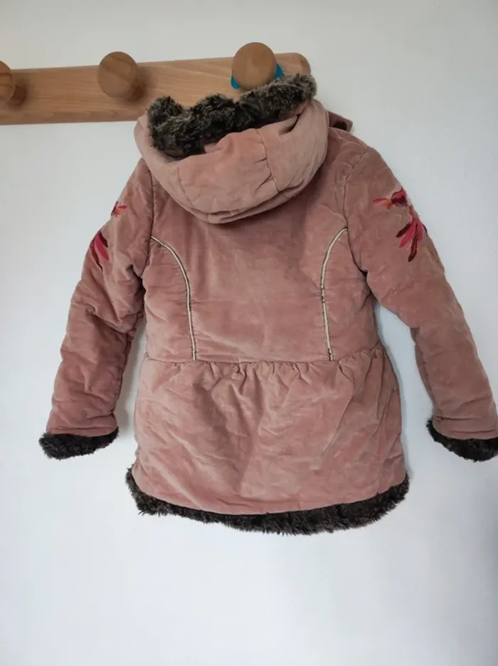 Manteau fourré 4 ans - photo numéro 3