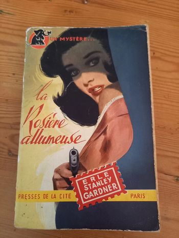 Roman Policier Vintage La Rosiere Allumeuse