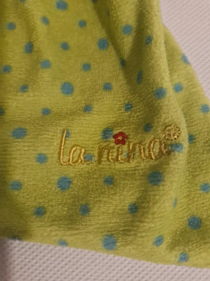 La Nina - Doudou plat chien à pois - photo numéro 2