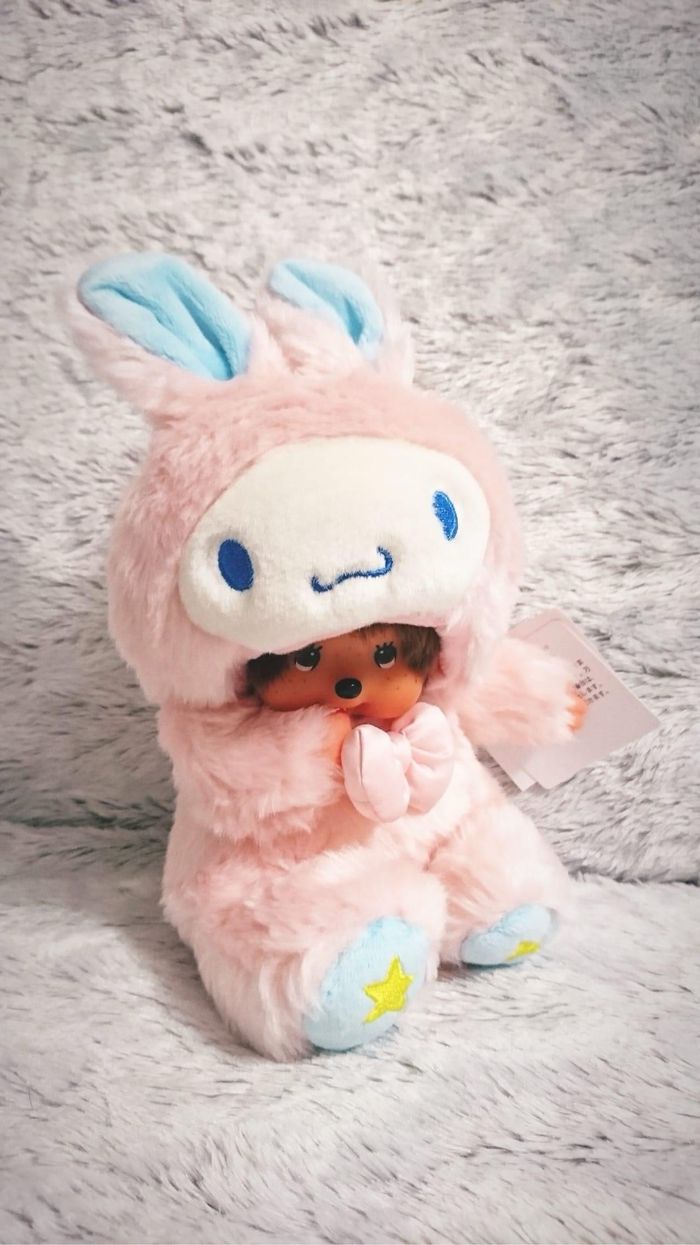 Peluche Collection Style Monchichi My Melody - photo numéro 2