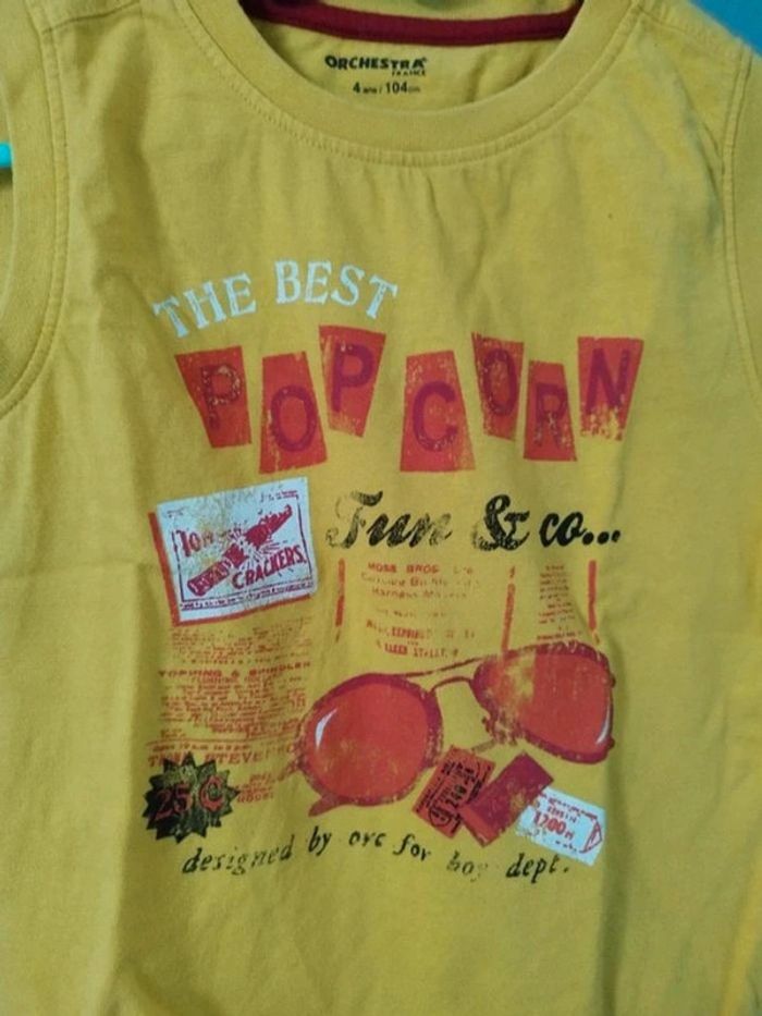 🌀 Lot de 2 Tee shirt 4 ans - photo numéro 10