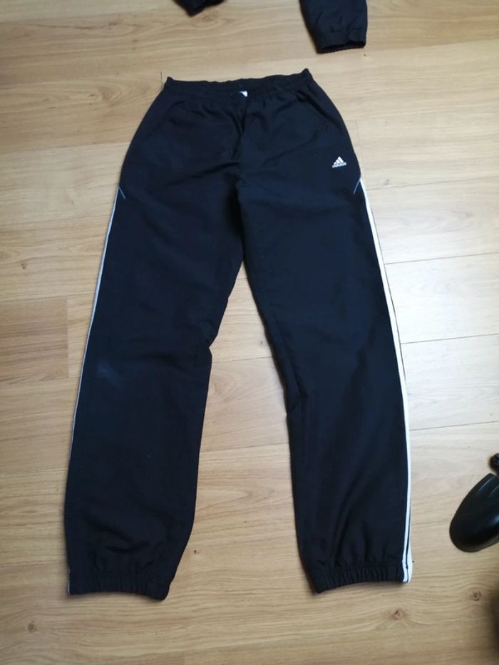 Jogging #Adidas noir et blanc T 14 ans - photo numéro 2