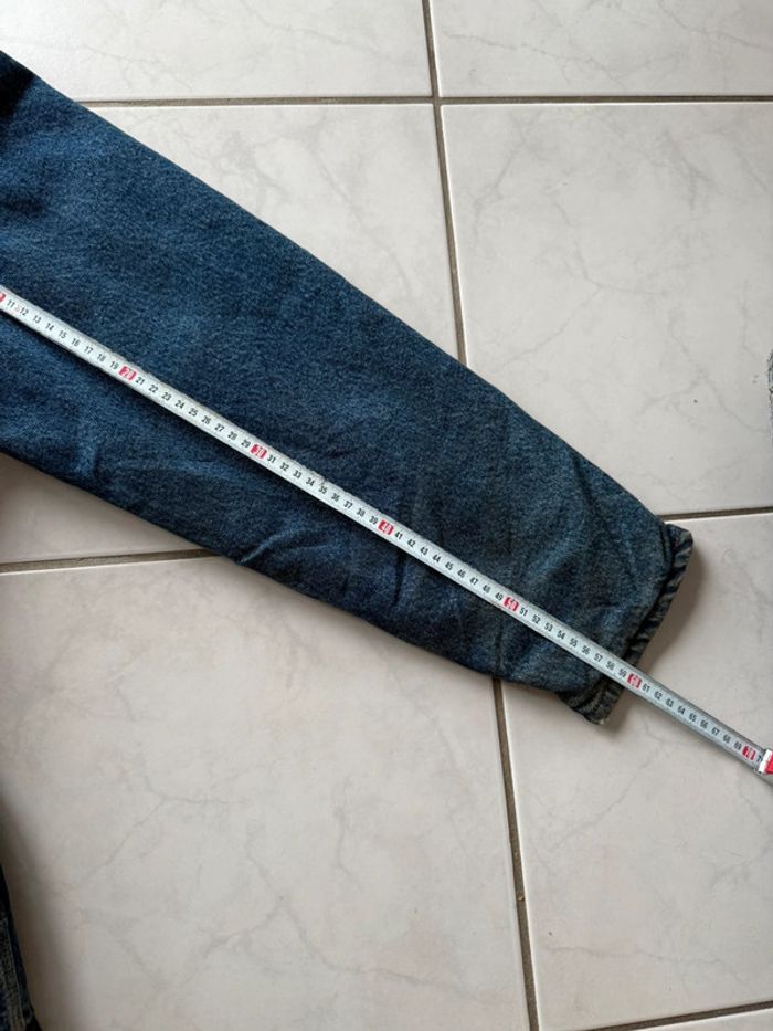 Veste Dickies en Jean Vintage Col Daim Beige Rare & Magnifique ! - photo numéro 10