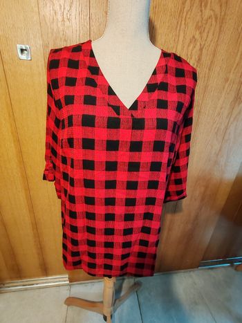 Tunique femme taille 46  3/4 manches