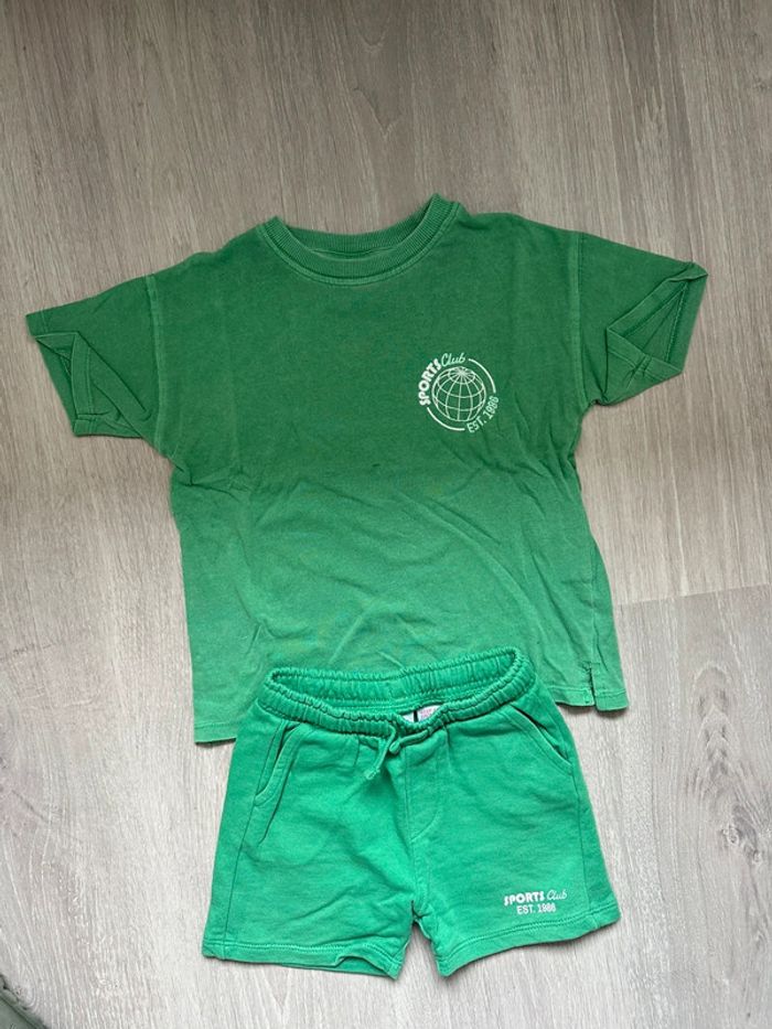 Ensemble Zara vert