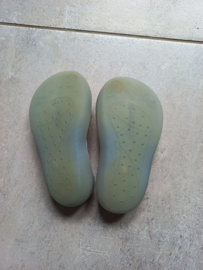 Chaussons chaussettes 24.5 ours bleus - photo numéro 5