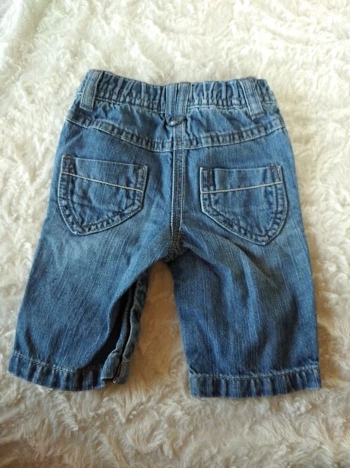 Ensemble (tee shirt + pantalon jeans) Garçon 1 mois Kitchoun 100% coton - photo numéro 20