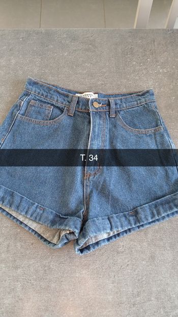 Short en jean