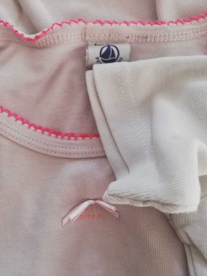 Lot de 7 maillots de corps dont 2 petit bateau - photo numéro 3