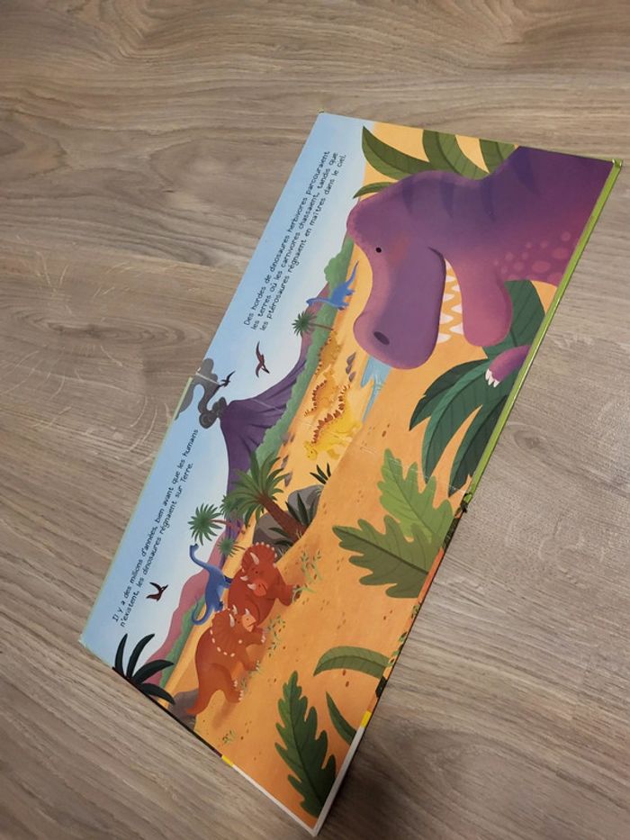 Livre la vallee des dinosaures de grenouille éditions - photo numéro 3