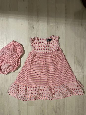 Robe été avec culotte 18 mois