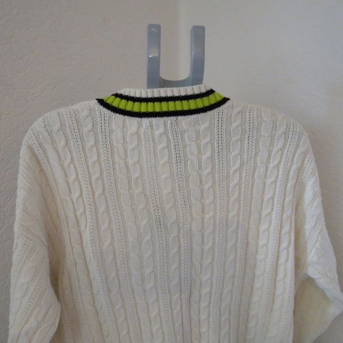 Pull oversize col V style varsity FB Sister 🤩 S / 36 / 8·Très bon état - photo numéro 7