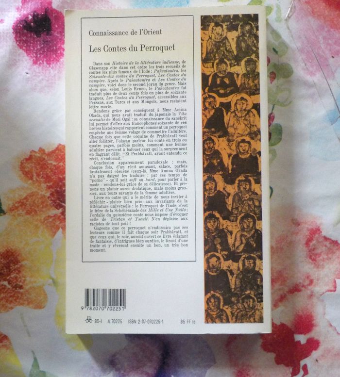 LES CONTES DU PERROQUET traduit du sanskrit Ed. Gallimard - photo numéro 3