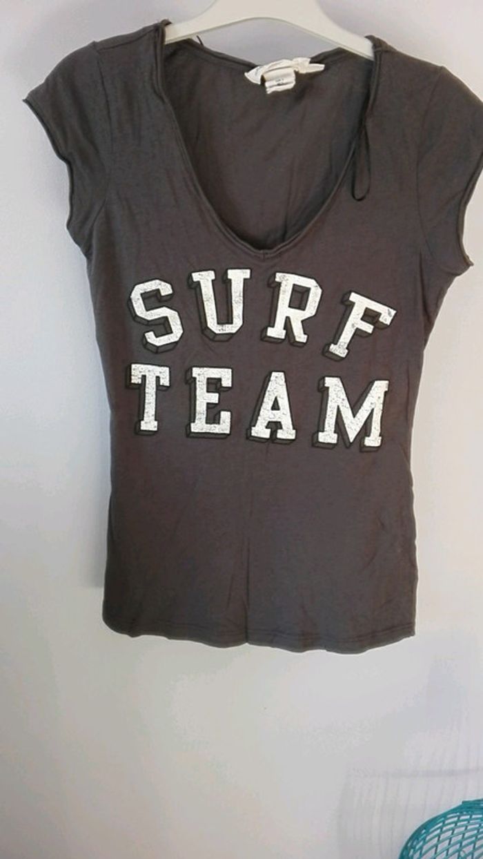 Tee shirt gris H&M
