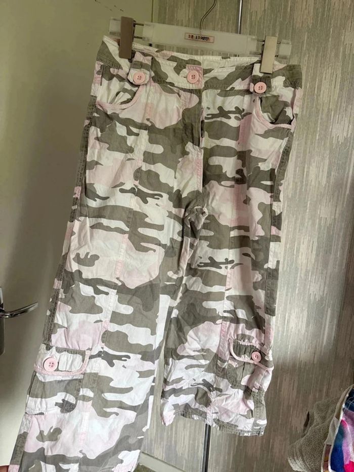 Pantalon style militaire taille 14ans